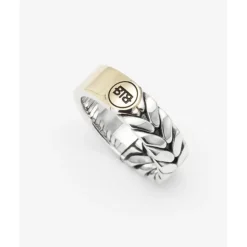 Buddha to Buddha Zweifarbige Ringe | Engrave-Barbara Dual Ring Zweifarbig