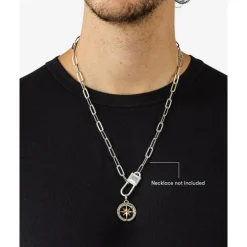 Buddha to Buddha Anhänger | Engrave-Barbara Kompass Anhänger Zweifarbig