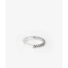 Buddha to Buddha Silber Ringe | Engrave-Barbara Mini Dual Ring Silber