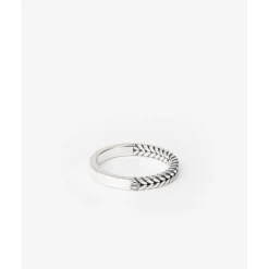 Buddha to Buddha Silber Ringe | Engrave-Barbara Mini Dual Ring Silber