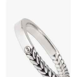 Buddha to Buddha Silber Ringe | Engrave-Barbara Mini Dual Ring Silber