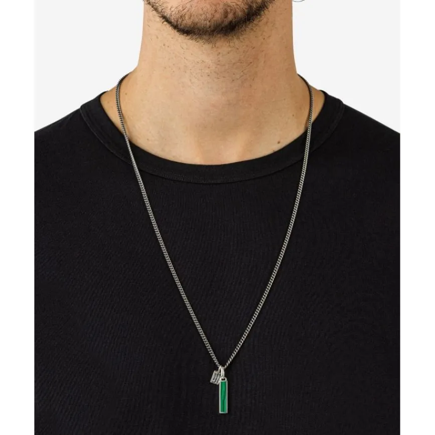 Buddha to Buddha Anhänger | Silberschmuck-Ben Mini (Edel-)Stein Anhanger Silber Malachite