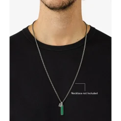 Buddha to Buddha Anhänger | Silberschmuck-Ben Mini (Edel-)Stein Anhanger Silber Malachite
