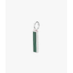 Buddha to Buddha Anhänger | Silberschmuck-Ben Mini (Edel-)Stein Anhanger Silber Malachite