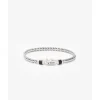 Buddha to Buddha Edelstein Armbänder | Engrave-Ben Mini (Edel-)Stein Armband Silber Onyx