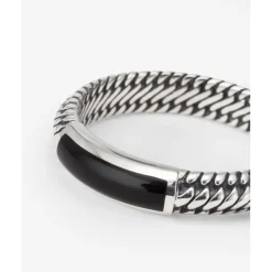 Buddha to Buddha Edelstein Ringe | Silberschmuck-Ben Mini (Edel-)Stein Ring Silber Onyx