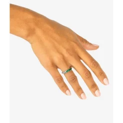 Buddha to Buddha Edelstein Ringe | Silberschmuck-Ben Mini (Edel-)Stein Ring Silber Malachit