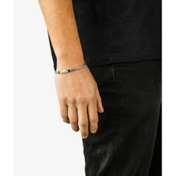 Buddha to Buddha Edelstein Armbänder | Engrave-Ben Mini Gemstone Armband Silber Malachit