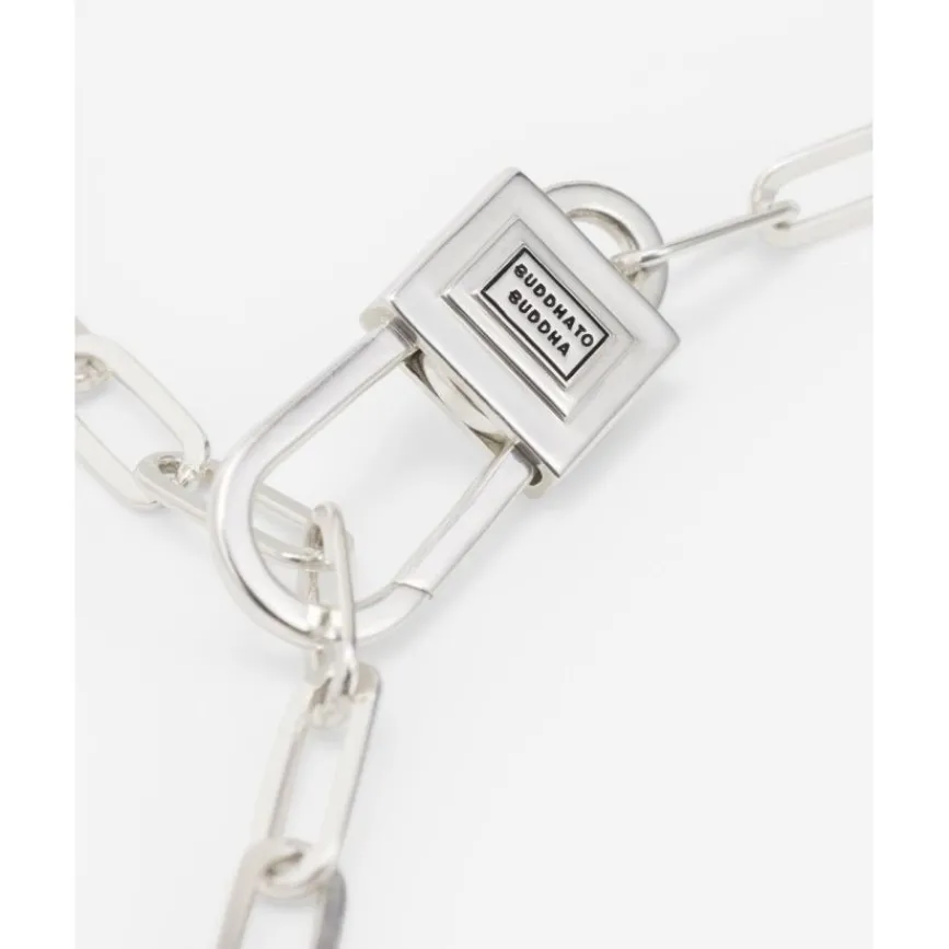 Buddha to Buddha Silberketten | Silberschmuck-Chainlink Lock Halskette Silber