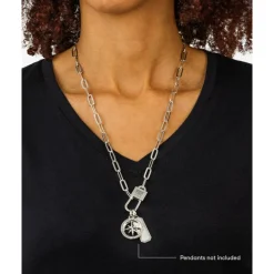 Buddha to Buddha Silberketten | Silberschmuck-Chainlink Lock Halskette Silber