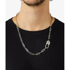 Buddha to Buddha Silberketten | Silberschmuck-Chainlink Lock Halskette Silber
