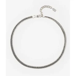 Buddha to Buddha Silberketten | Silberschmuck-Choker Esther mini Silber 34-38 cm