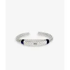 Buddha to Buddha Silber Armbänder | Silberschmuck-Cuff Armband Ellen Stone Tigereye Navy
