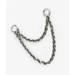 Buddha to Buddha Accessoires | Silber Ohrringe-Doppelter Earring Connector Silber