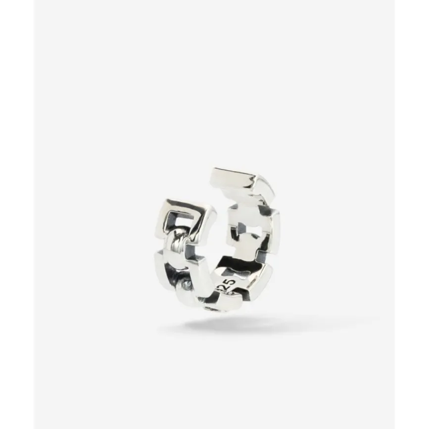 Buddha to Buddha Silber Ohrringe | Silberschmuck-Earcuff Batul Silber