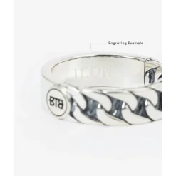 Buddha to Buddha Silber Ringe | Engrave-Esther Dual Ring Silber