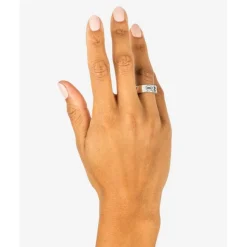 Buddha to Buddha Silber Ringe | Engrave-Esther Dual Ring Silber