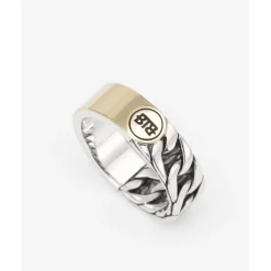 Buddha to Buddha Zweifarbige Ringe | Engrave-Esther Dual Ring Zweifarbig