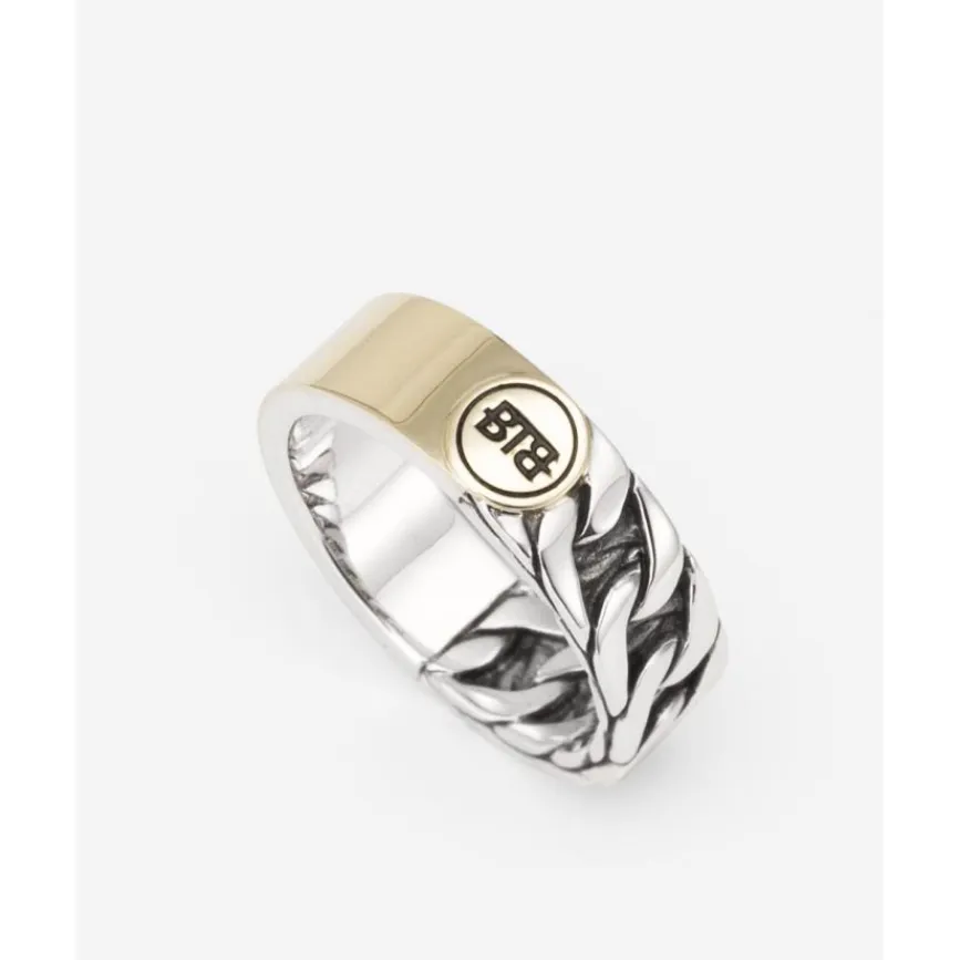Buddha to Buddha Zweifarbige Ringe | Engrave-Esther Dual Ring Zweifarbig