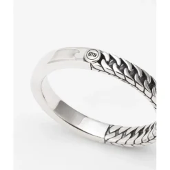 Buddha to Buddha Silber Ringe | Engrave-Esther Mini Dual Ring Silber