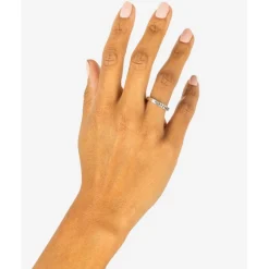 Buddha to Buddha Silber Ringe | Engrave-Esther Mini Dual Ring Silber