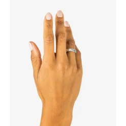 Buddha to Buddha Silber Ringe | Engrave-Esther Small Dual Ring Silber