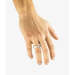 Buddha to Buddha Silber Ringe | Engrave-Esther Small Dual Ring Silber