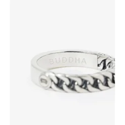 Buddha to Buddha Silber Ringe | Engrave-Esther Small Dual Ring Silber