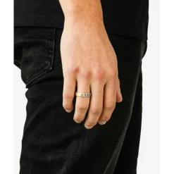 Buddha to Buddha Zweifarbige Ringe | Engrave-Esther Small Dual Ring Zweifarbig