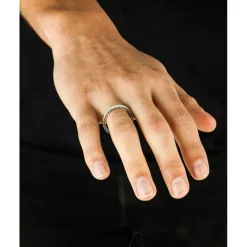 Buddha to Buddha Silber Ringe | Engrave-George Mini Glatt Ring Silber