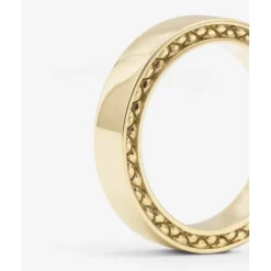 Buddha to Buddha Gold Ringe | Engrave-George Small Glatt Ring 14kt Gold