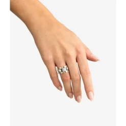 Buddha to Buddha Silber Ringe | Silberschmuck-Gliederring Batul