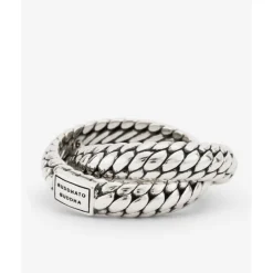 Buddha to Buddha Silber Ringe | Silberschmuck-Gliederring Ben Doppelt