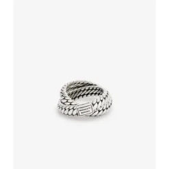 Buddha to Buddha Silber Ringe | Silberschmuck-Gliederring Ben Doppelt