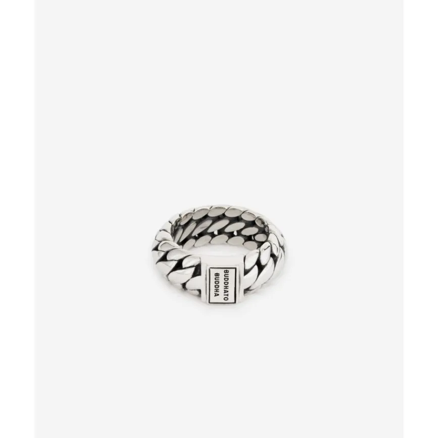 Buddha to Buddha Silber Ringe | Silberschmuck-Gliederring Ben Small