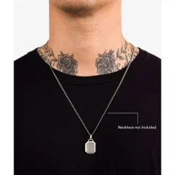 Buddha to Buddha Anhänger | Engrave-Halskette Barbara Medaillon Silber