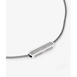 Buddha to Buddha Silberketten | Engrave-Halskette Essential Logo XS 45,5 cm