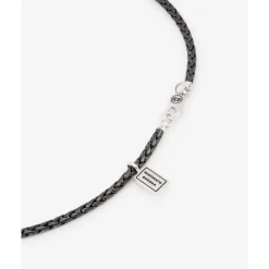 Buddha to Buddha Silberketten | Black Rhodium Schmuck-Halskette George XS Black Rhodium 60 cm