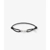 Buddha to Buddha Kordel Armbänder | Kordelschmuck-Katja Cord-Armband Silber Schwarz