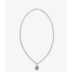 Buddha to Buddha Silberketten | Engrave-Kette Barbara Medaillon Silber 60cm