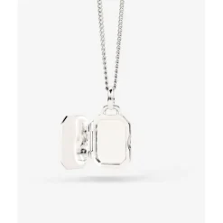 Buddha to Buddha Silberketten | Engrave-Kette Barbara Medaillon Silber 60cm