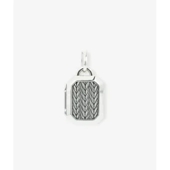 Buddha to Buddha Silberketten | Engrave-Kette Barbara Medaillon Silber 60cm