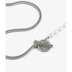 Buddha to Buddha Perlenketten | Silberketten-Kette Barbara Mini Perle Silber 50cm