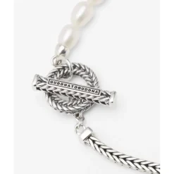 Buddha to Buddha Perlenketten | Silberschmuck-Kette Barbara Mini Perle Silber 45 cm
