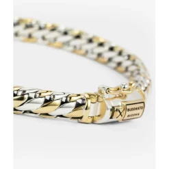 Buddha to Buddha Zweifarbige Armbänder | Goldschmuck-Mini Armband Ben Bicolor 14kt