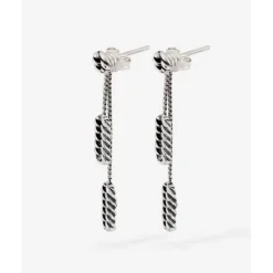 Buddha to Buddha Silber Ohrringe | Silberschmuck-Ohrhänger Refined Chain