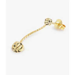 Buddha to Buddha Gold Ohrringe | Goldschmuck-Ohrhänger Refined Katja 18K Gold