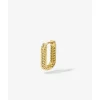 Buddha to Buddha Vergoldete Ohrringe | Premium Gold Plated Jewelry-Ohrring Barbara Reversible Vergoldet Single Piece