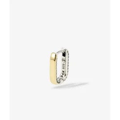 Buddha to Buddha Goldketten | Gold Ohrringe-Ohrring Barbara Reversible Bicolor Single Piece