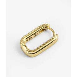 Buddha to Buddha Vergoldete Ohrringe | Premium Gold Plated Jewelry-Ohrring Barbara Reversible Vergoldet Single Piece